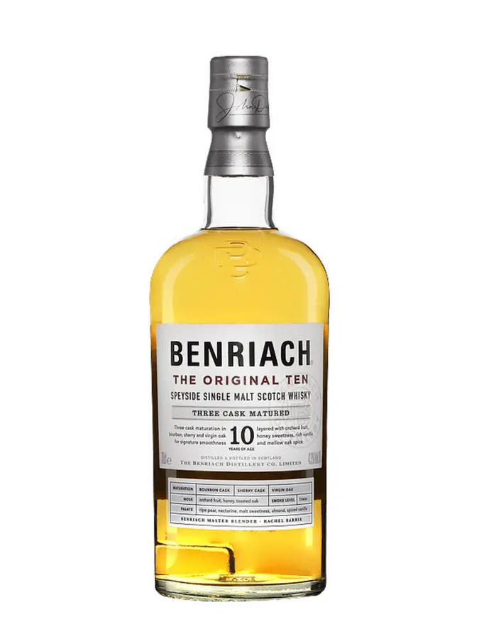 【ウイスキー✨】BENRIACH THE ORIGINAL TEN 10年　5本 BENRIACH 10 ans The Original Ten 43% - 0.7 - Scotland - Maison du