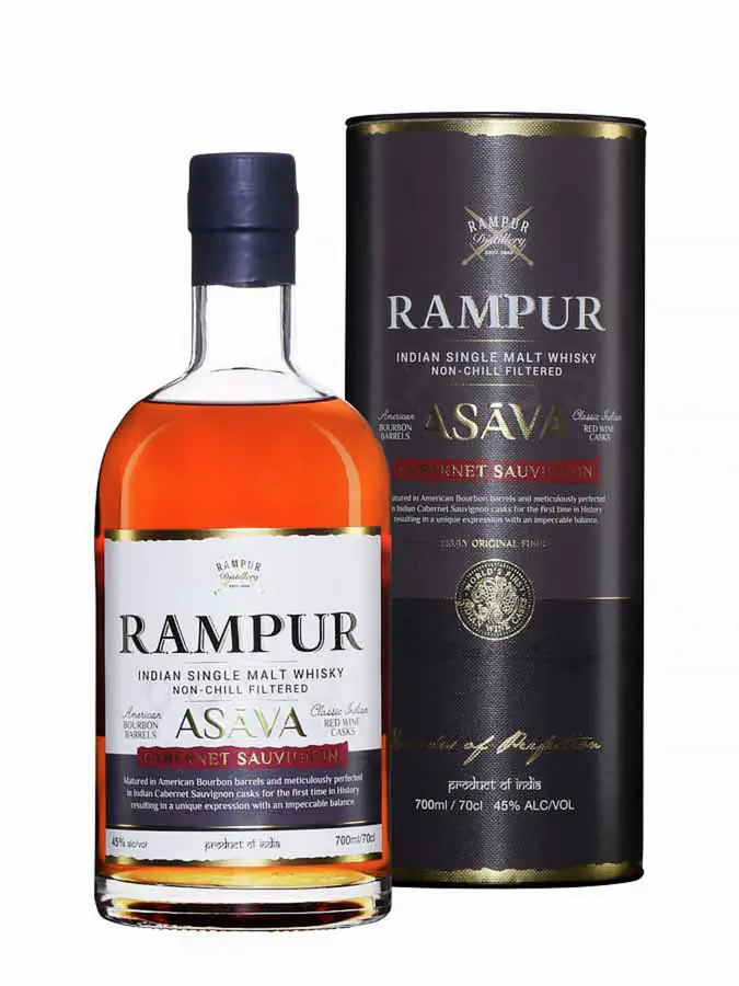 RAMPUR Asava Single Malt 45% - 0.7 - India - Maison du Whisky