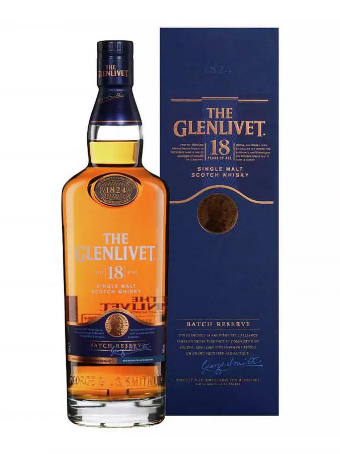 GLENLIVET (The) 18 ans Batch Reserve 40% - 0.7 - Scotland - Maison