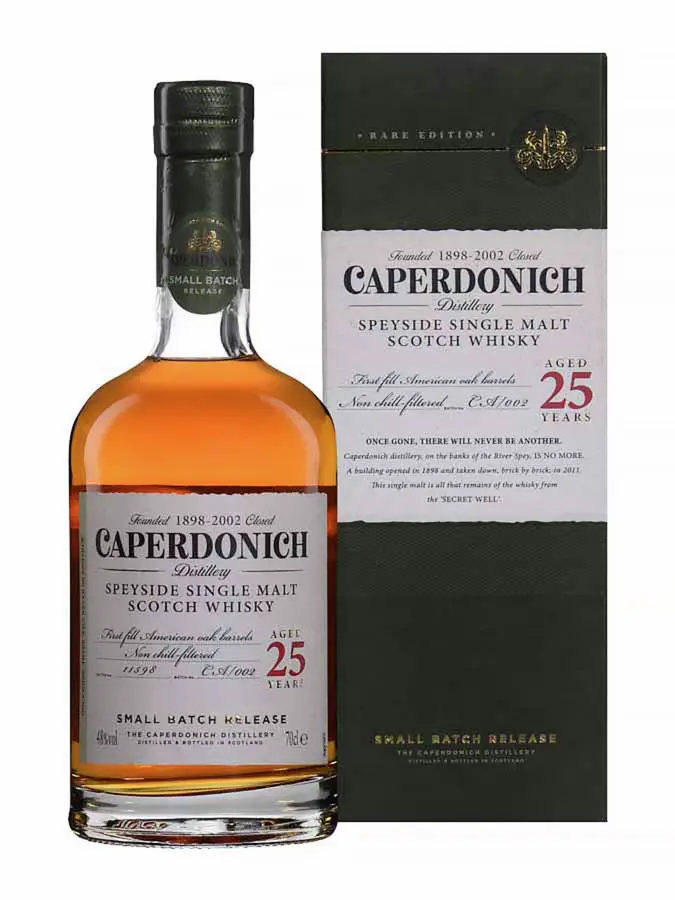 CAPERDONICH 25 ans Unpeated 48% - 0.7 - Scotland - Maison du Whisky