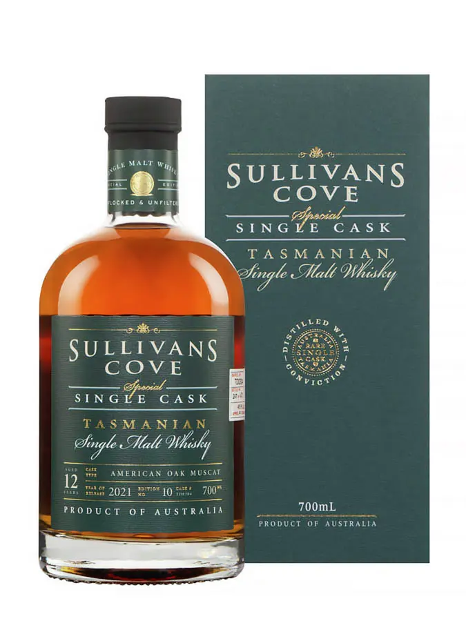 SULLIVANS COVE Special Cask #10 American Oak ex-Muscat (TD0304) 45