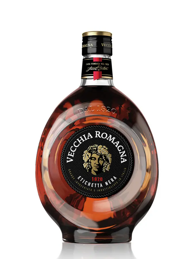 VECCHIA ROMAGNA ヴェッキャロマーニャ バトン VECCHIA ROMAGNA Etichetta Nera 38% - 0.7 - Italy - Maison du Whisky