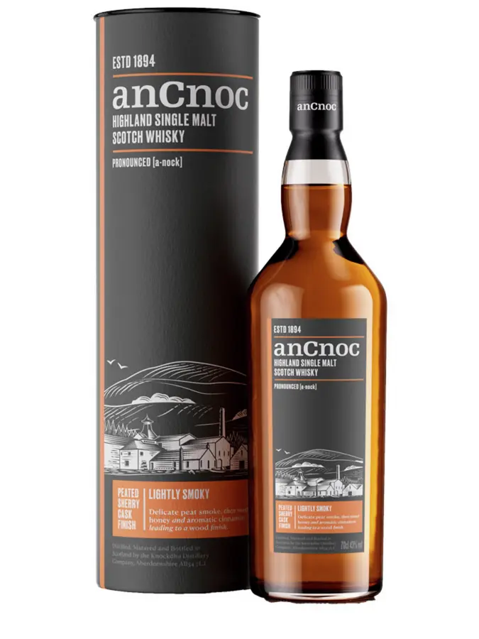 AN CNOC Peated Sherry 40% - 0.7 - Scotland - Maison du Whisky