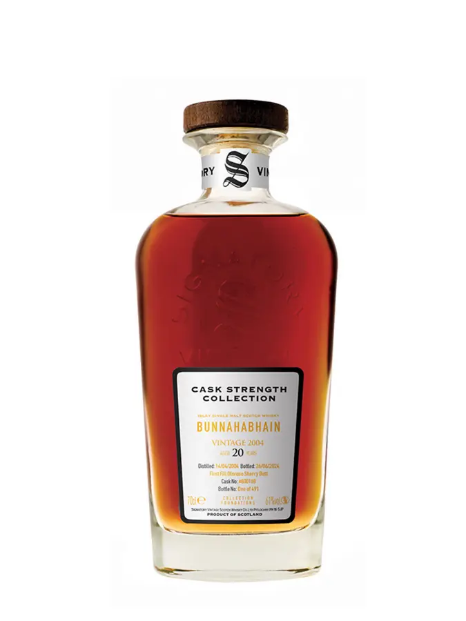 BUNNAHABHAIN 20 ans 2004 1st Fill Oloroso Sherry Butt Foundations
