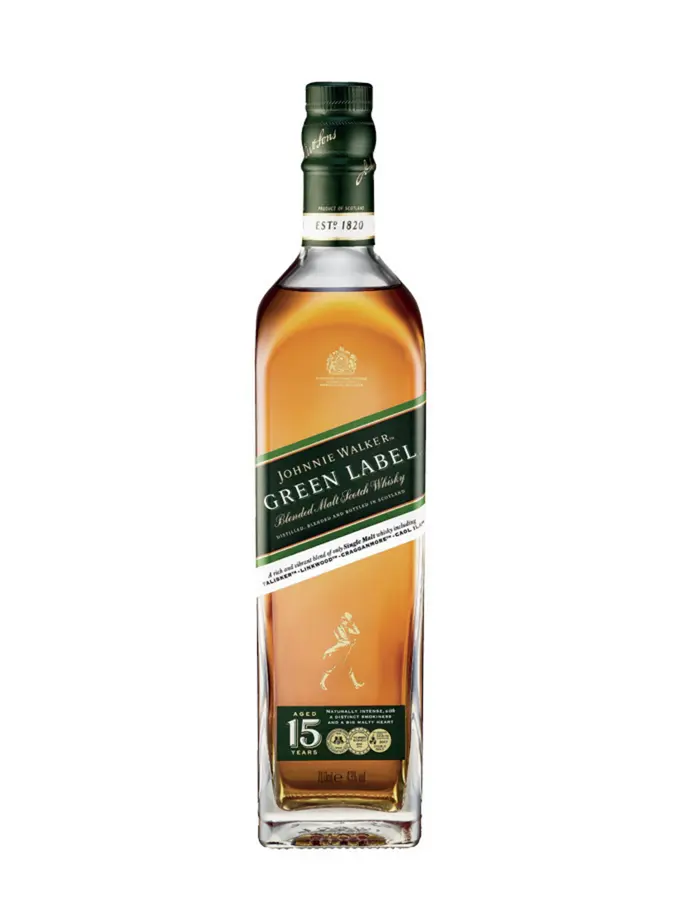 JOHNNIE WALKER 15 ans Green Label 43% - 0.7 - Scotland - Maison du