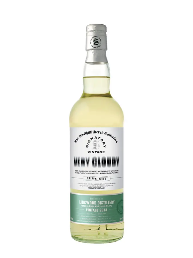 LINKWOOD 11 ans 2013 Very Cloudy 2nd fill butts Signatory Vintage