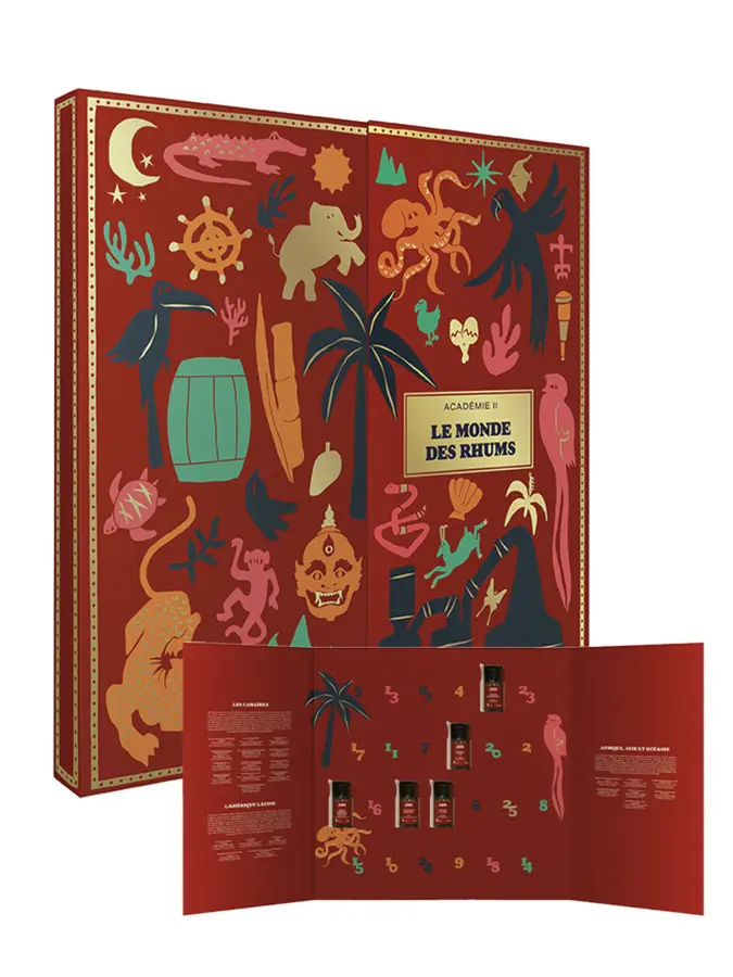 COFFRET DEGUSTATION Le Monde des Rhums 25 x 2cl