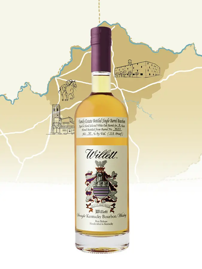 WILLETT 8 ans 2016 Bourbon Single Barrel Itinéraires