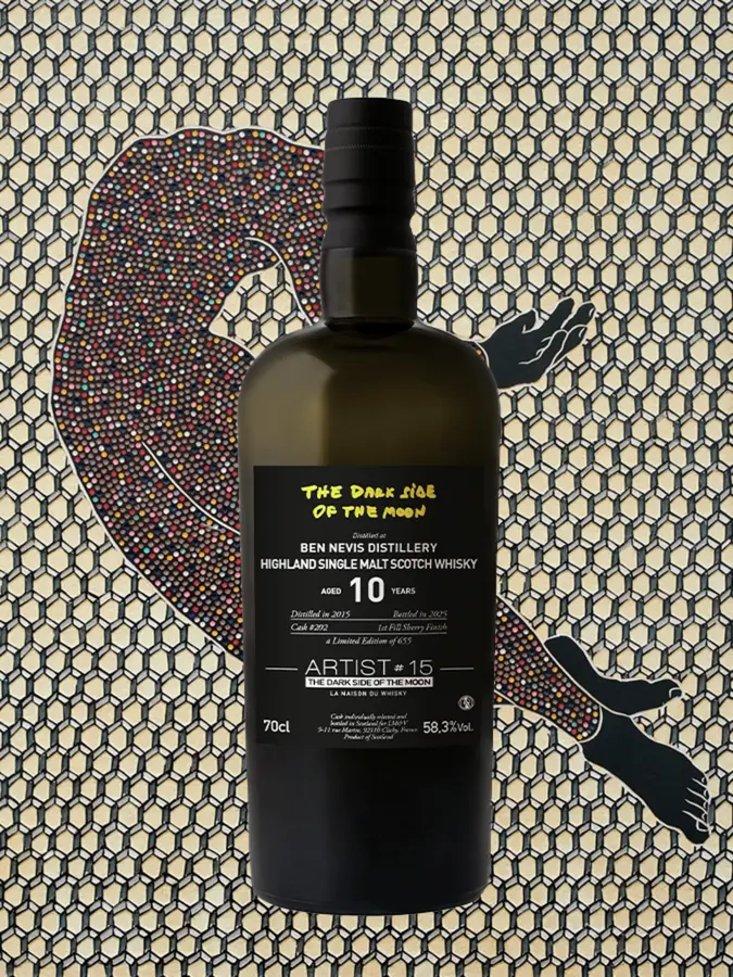 BEN NEVIS 2015 Aged 10 Years ARTIST #15 The Dark Side Of The Moon