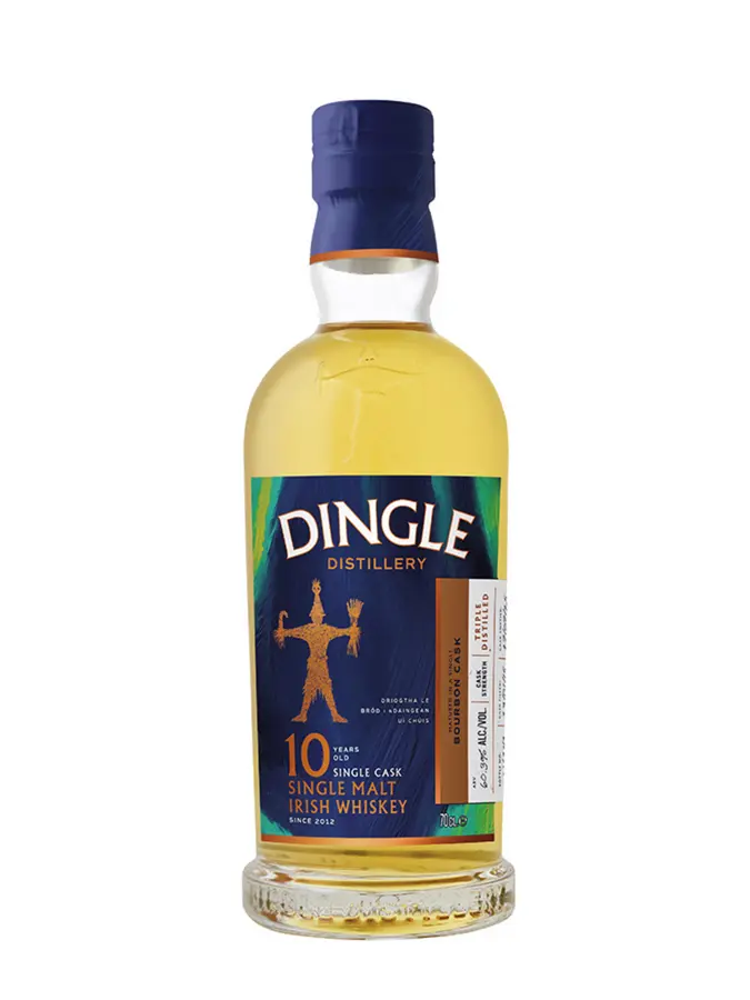 DINGLE 10 ans 2015 Single cask ex-bourbon n°689 Itinéraires 60,3