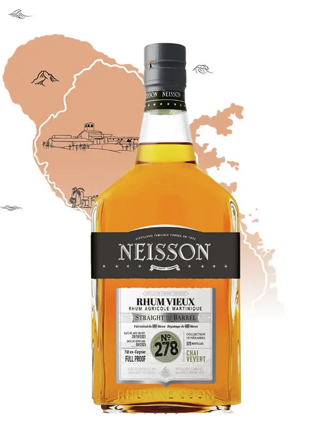NEISSON 2021 Vieux Full Proof Cognac Cask Itinéraires