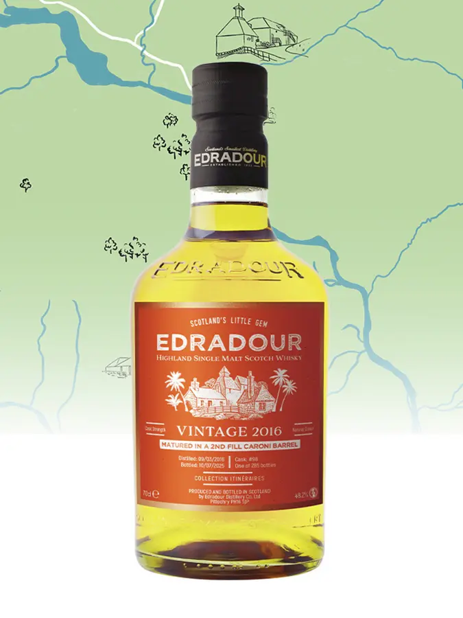 EDRADOUR 9 ans 2016 Caroni Cask Itinéraires