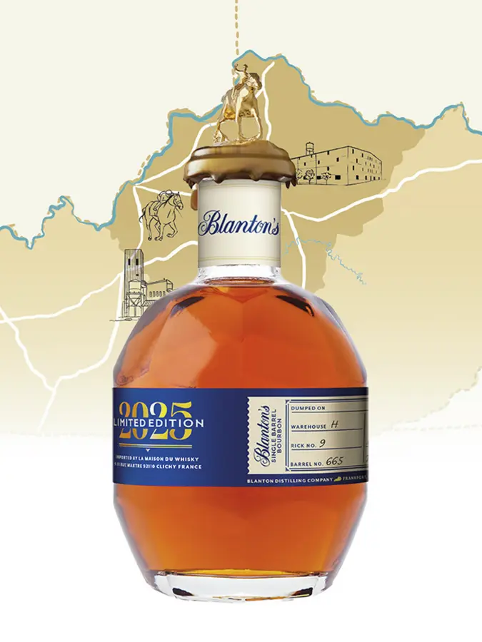 BLANTON'S Single Barrel Barrel #665 Rick #09 Itinéraires