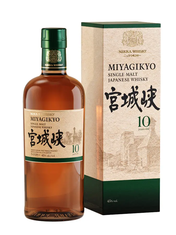 MIYAGIKYO 10 ans Single Malt 45% - Case - 0.7 - Japan - Maison du