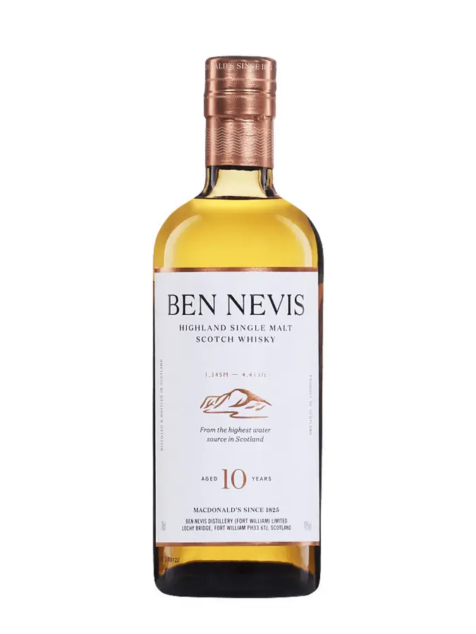 BEN NEVIS 10 years 46% - 0.7 - Scotland - Maison du Whisky