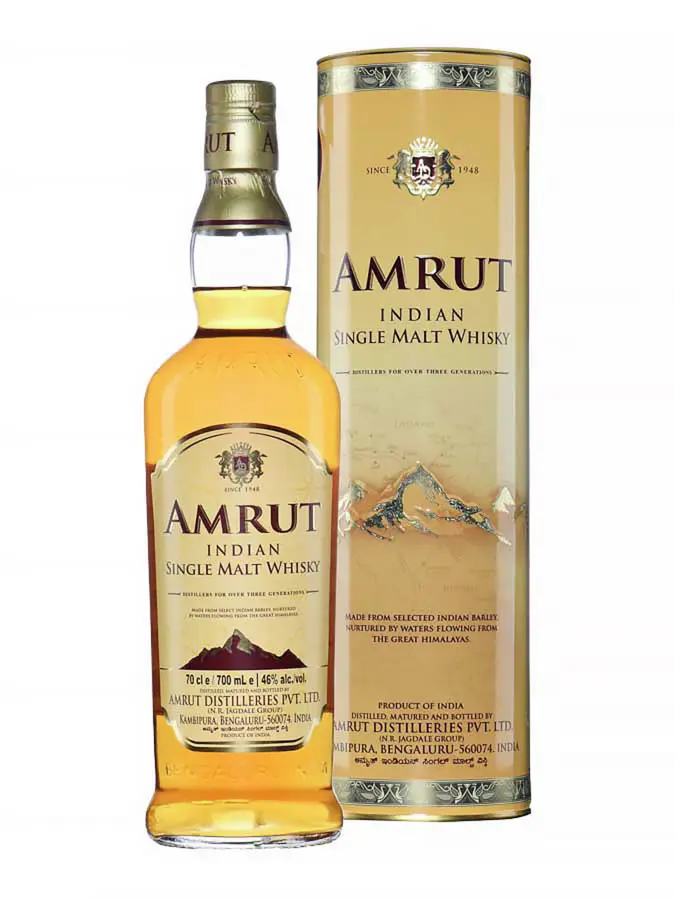 AMRUT Indian Single Malt 46% - 0.7 - India - Maison du Whisky