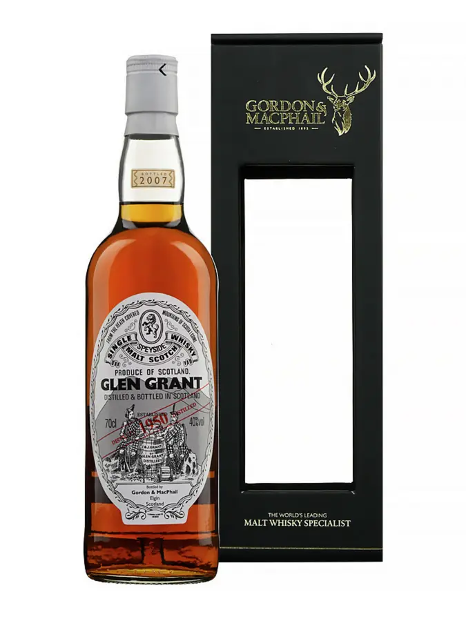 GLEN GRANT 1950 Gordon & Macphail 40% - 0.7 - Scotland - Maison du