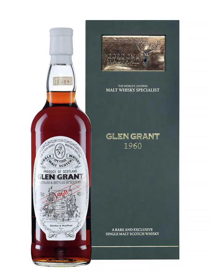 GLEN GRANT 1960 Gordon & Macphail 40% - 0.7 - Scotland - Maison du