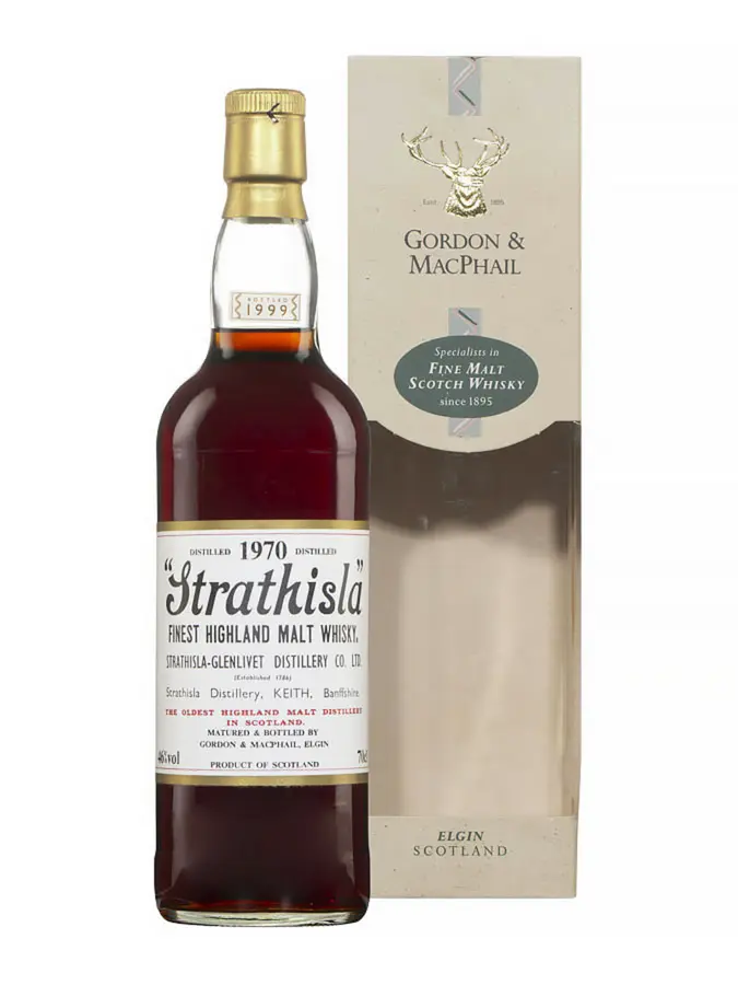 STRATHISLA 1970 Gordon & Macphail 46% - 0.7 - Scotland - Maison du