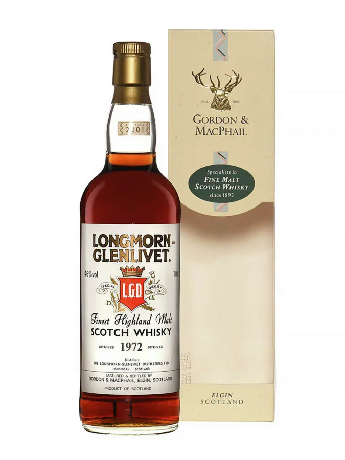 ロングモーン 34年 1972 longmorn 45% La Maison Du Whisky ゴードン