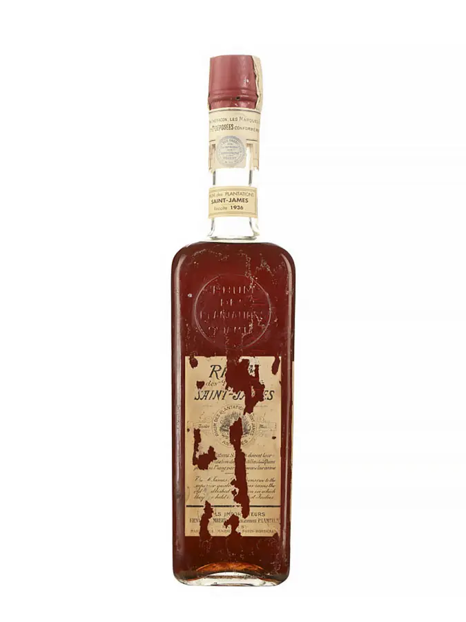 オールドボトル セント・ジェームス SAINT JAMES 1936 47% - 0.5 - France - Maison du Whisky