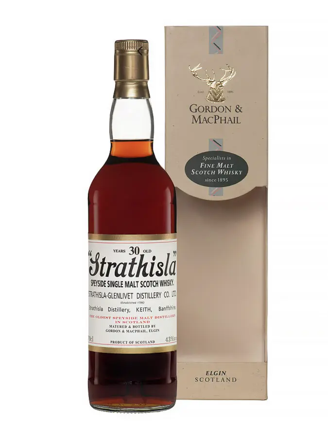 STRATHISLA 30 ans Gordon & Macphail 46% - 0.7 - Scotland - Maison