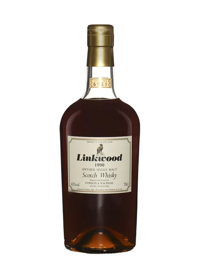 LINKWOOD 15 ans 1990 Gordon & Macphail 45% - 0.7 - Scotland