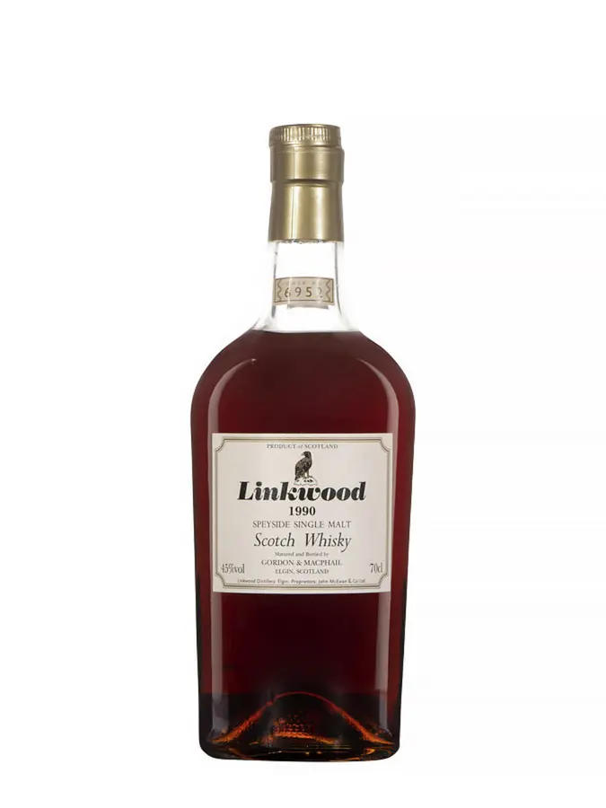 LINKWOOD 1990 Sherry Cask#6952 Bottlled 2006 Gordon & Macphail 45