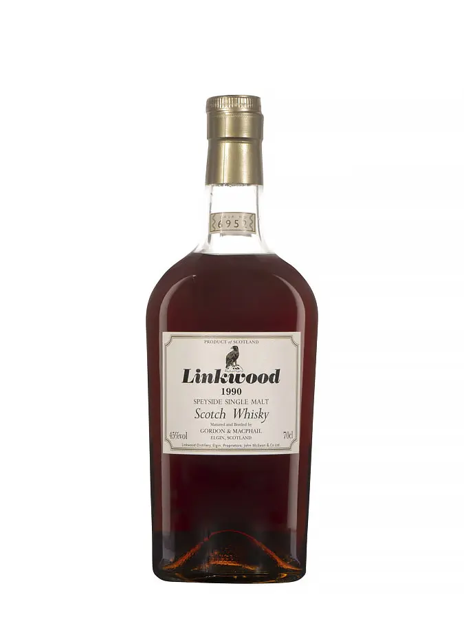LINKWOOD 1990 Sherry Cask#6952 Bottlled 2006 Gordon & Macphail 45