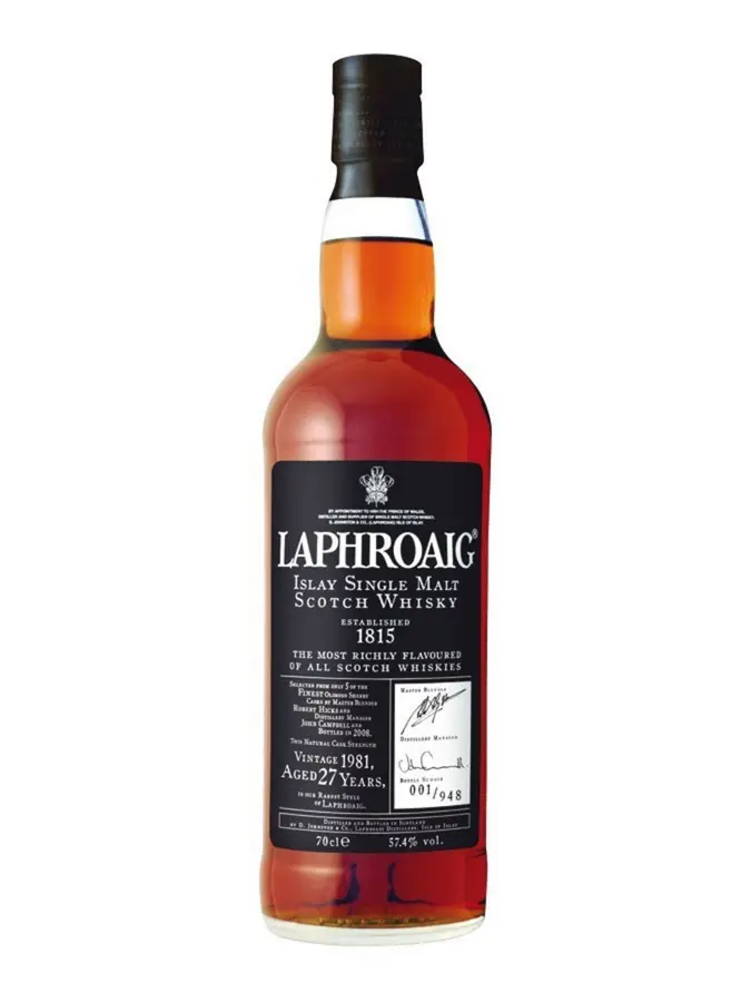 LAPHROAIG 27 ans 1981 56,6% - 0.7 - Scotland - Maison du Whisky