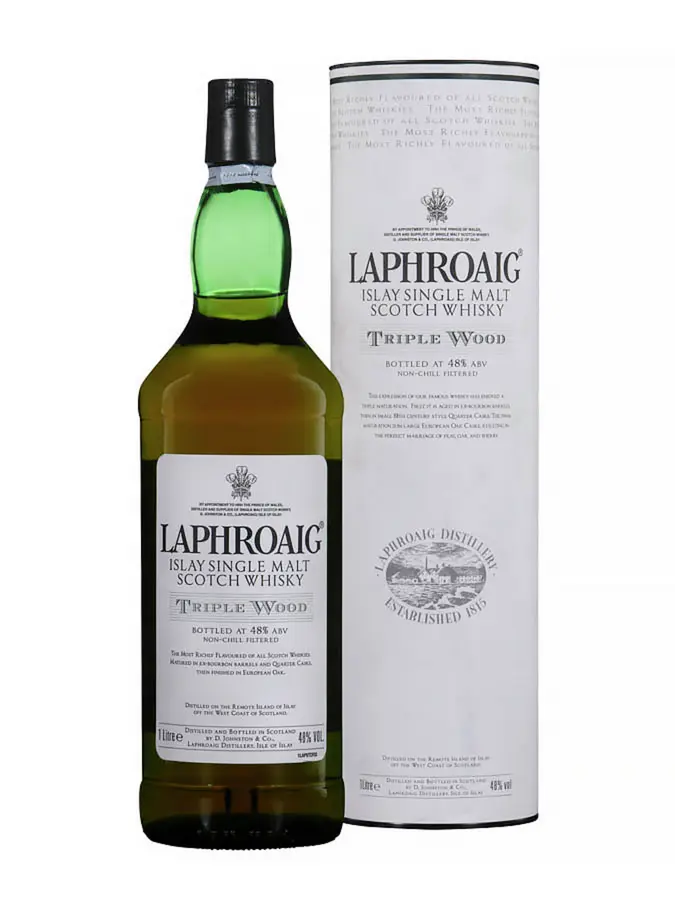 ウイスキー LAPHROAIG TRIPLE WOOD Laphroaig Triple Wood Single Malt Scotch - Ryan & Casey