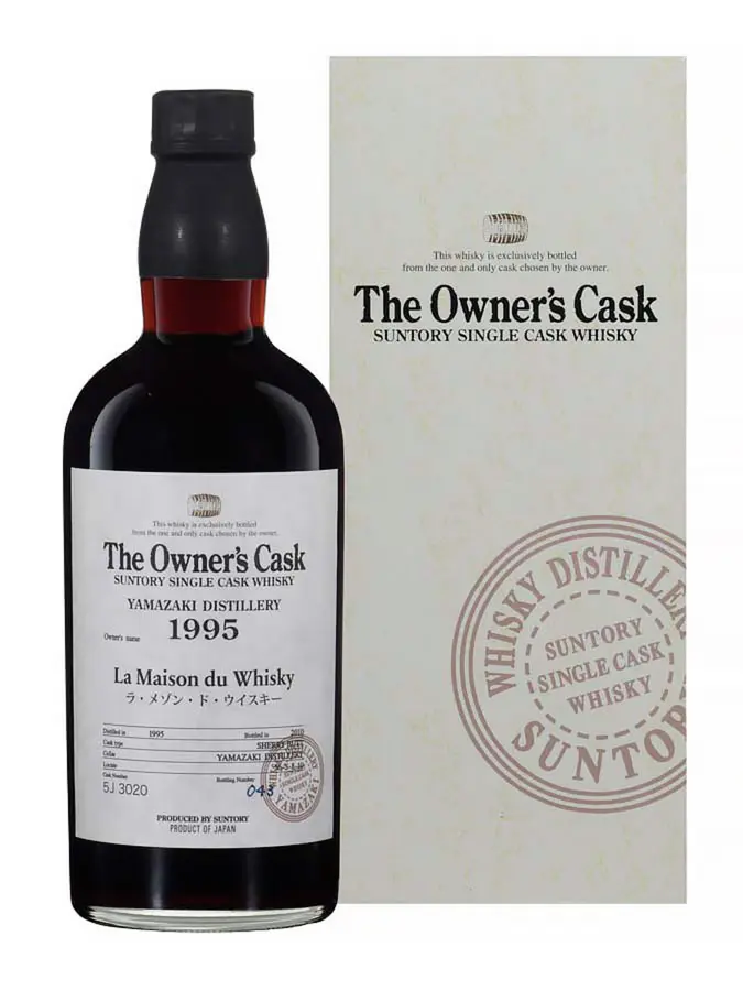 YAMAZAKI 1995 The Owner s Cask 54,9% - 0.7 - Japan - Maison du Whisky