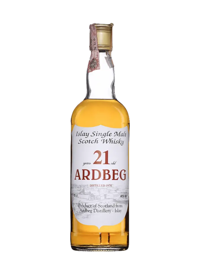 ARDBEG 21 ans 1974 Early Label Gordon & Macphail 40% - 0.7