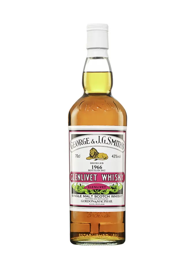 GLENLIVET 1966 Gordon & Macphail 43% - 0.7 - Scotland - Maison du