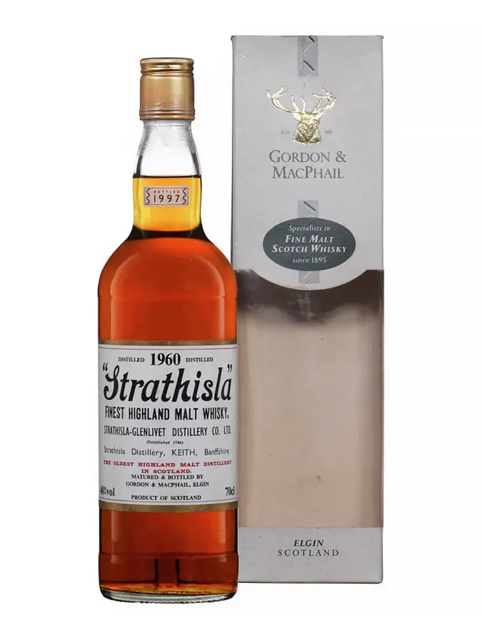 STRATHISLA 1960 Gordon & Macphail 40% - 0.7 - Scotland - Maison du