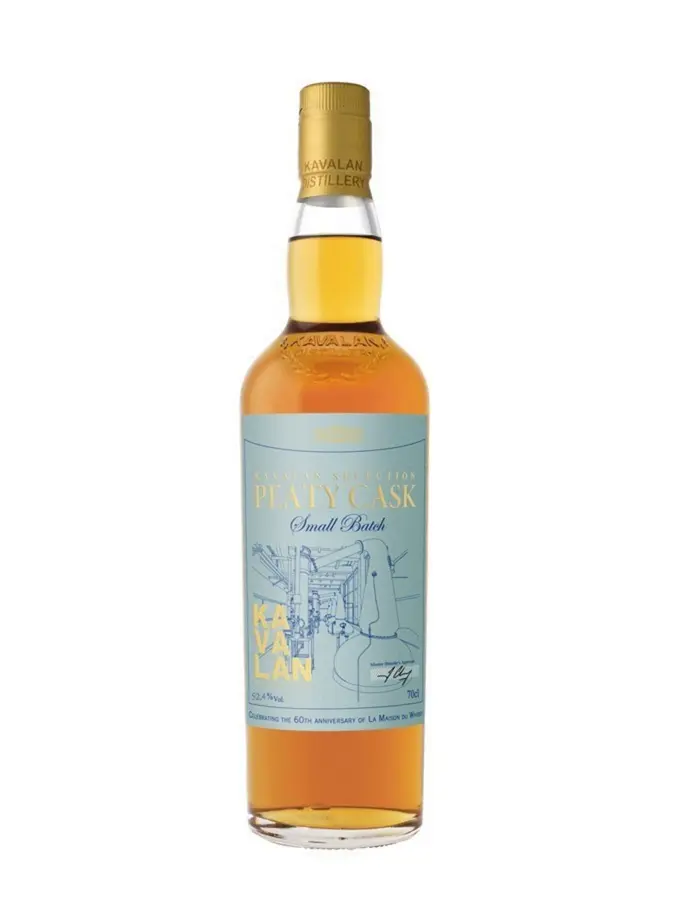 KAVALAN Peaty Cask - 60 ans LMDW 52,4% - 0.7 - Taiwan - Maison du