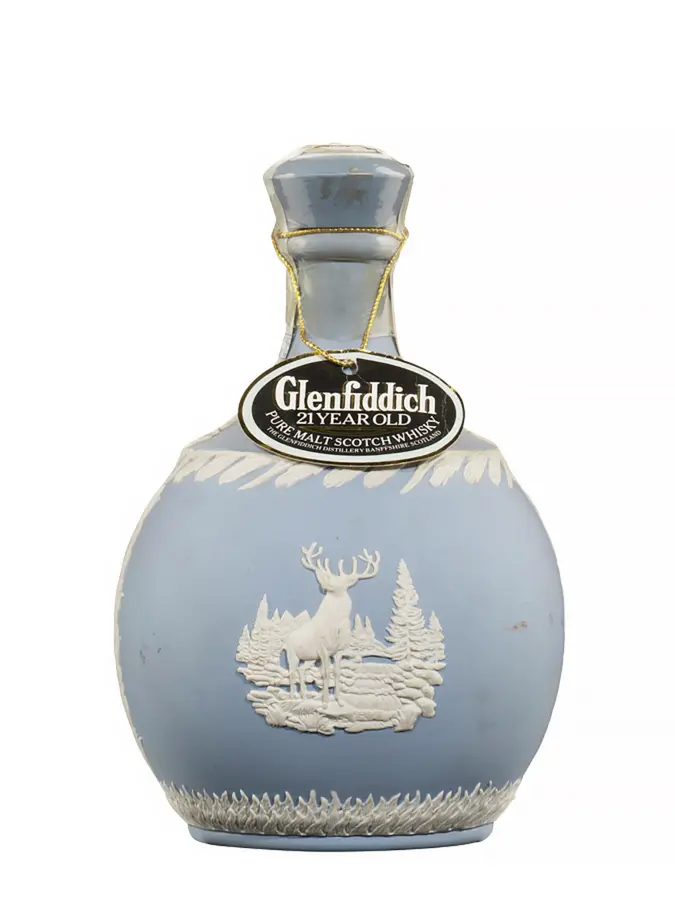 GLENFIDDICH 21 years Wedgewood blau 43% - 0.75 - Scotland - Maison