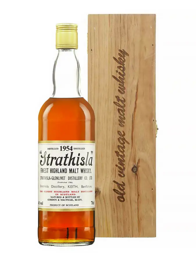 ウイスキー Strathisla 21 Years old Gordon&Macphail Strathisla 21 Year Old Gordon & Macphail With Original Box
