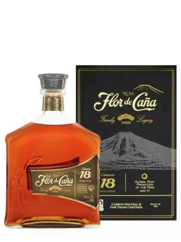 FLOR DE CANA 18 ans - visuel principal