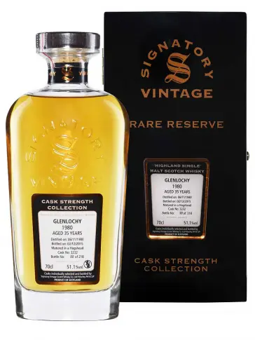 GLENLOCHY 35 ans 1980 Rare Reserve Signatory Vintage - main image