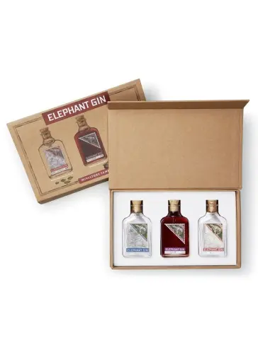 ELEPHANT Gin Mini 3-pack gift set - main image