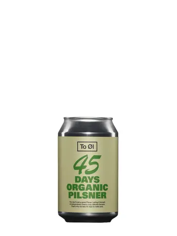 TO OL CITY 45 Days Organic Pilsner Unitaire - visuel principal