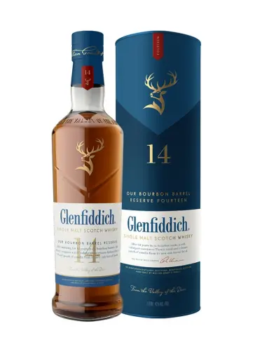 GLENFIDDICH 14 ans Bourbon Barrel Reserve - visuel principal