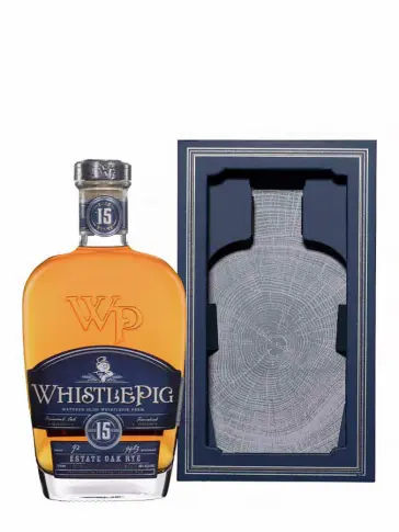 WHISTLE PIG 15 ans Estate Oak Rye - main image