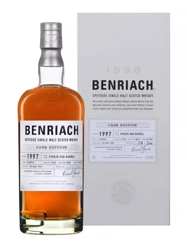 BENRIACH 24 ans 1997 Virgin Oak Barrel Cask 7423 - main image