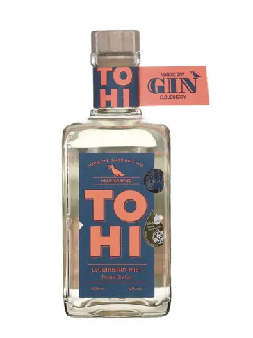 TOHI Cloudberry Mist Nordic Dry Gin - main image