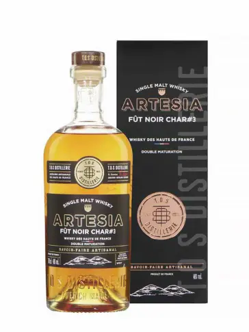 ARTESIA Fût Noir Char #3 - visuel principal