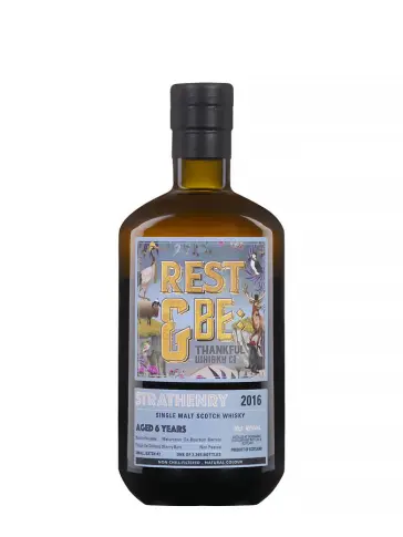 STRATHENRY 6 ans 2016 Small Batch Sherry Cask Rest & Be Thankful - main image