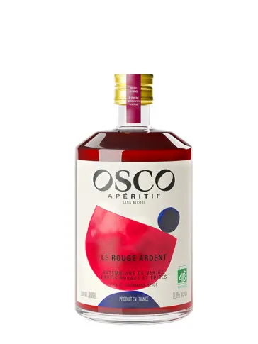OSCO Le Rouge Ardent BIO sans alcool - visuel principal