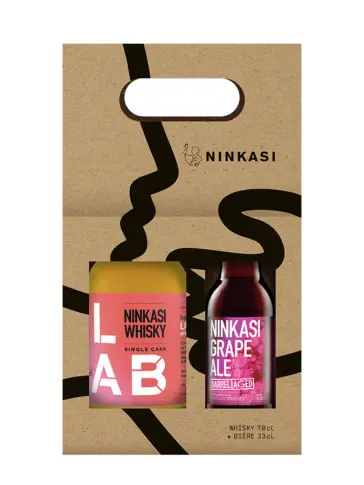 NINKASI Coffret Single Cask + Barrel Aged Grape Ale New Vibrations - main image